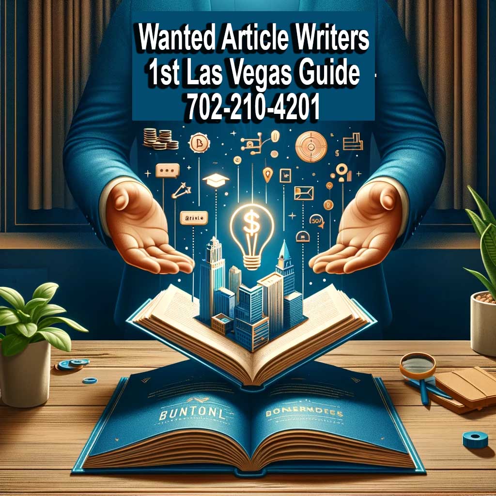 Wanted Article Writers for 1st Las Vegas Guide