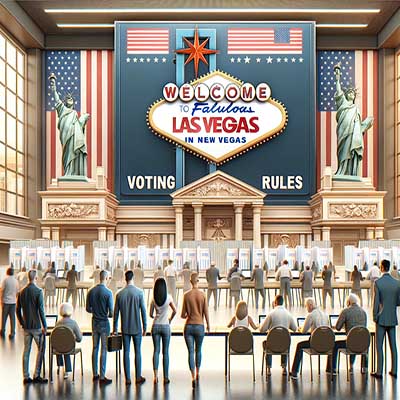 Vote Voting Rules Regulations Las Vegas Nevada 1stLasVegasGuide.com